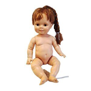 Vintage Vinyl Crissy Baby Doll With Auburn Hair Closing Eyes And Articulated Lim